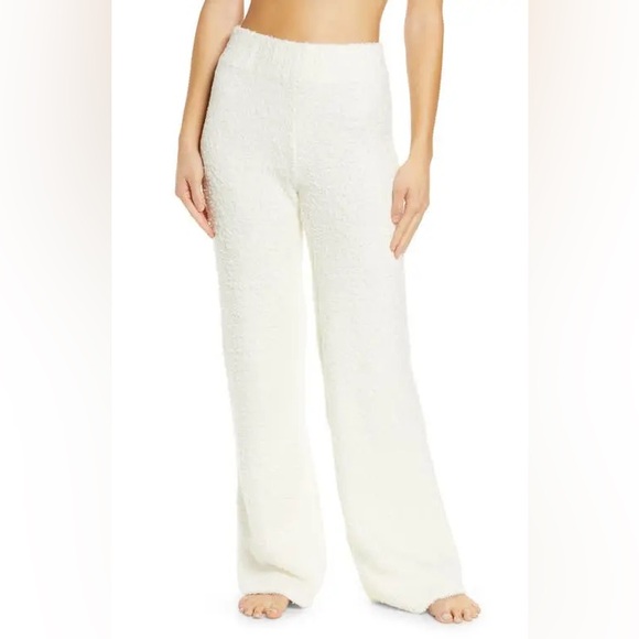 SKIMS Other - SKIMS Cream Cozy Lounge Pants